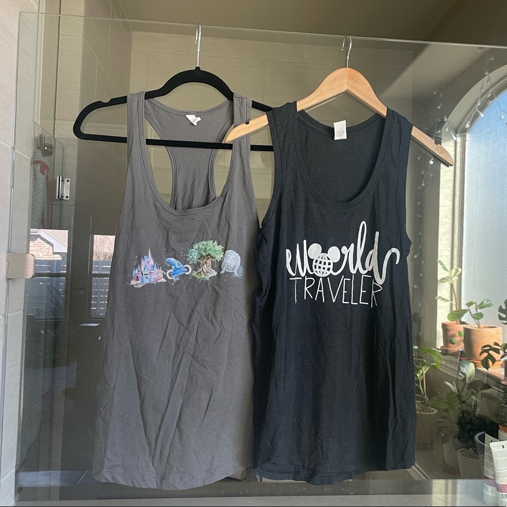 Disney tank top bundle world Disneyland shirt tshirt Epcot